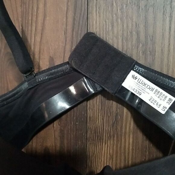 b tempted by Wacoal Women’s Black Ultra Soft Underwire Bra Sz-32B NWT - Picture 10 of 11
